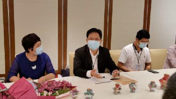 廣西核酸檢驗隊領隊 龐軍(大公文匯全媒體記者 何燊亮攝) 廣西核酸檢驗隊領隊 龐軍(大公文匯全媒體記者 何燊亮攝)